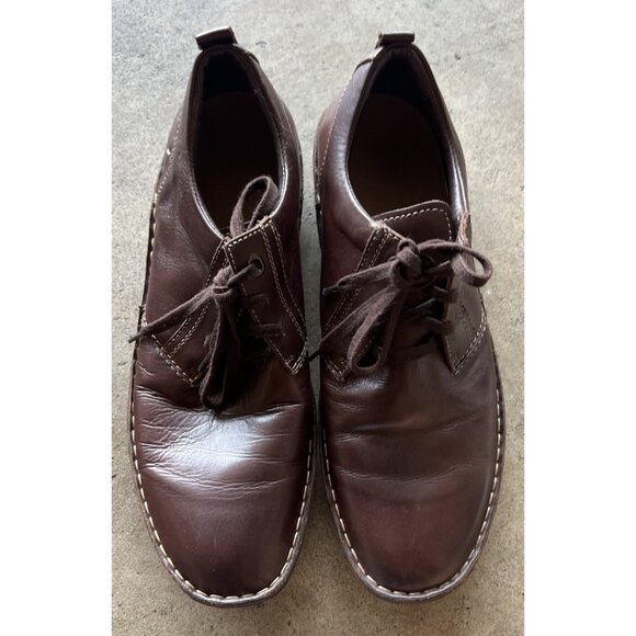 Vintage Pikolinos Leather Sneaker Casual Lace Shoes Gum Bottom Men’s 10/ 44 EU - Picture 4 of 16